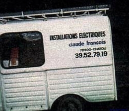 Claude François électricité humour