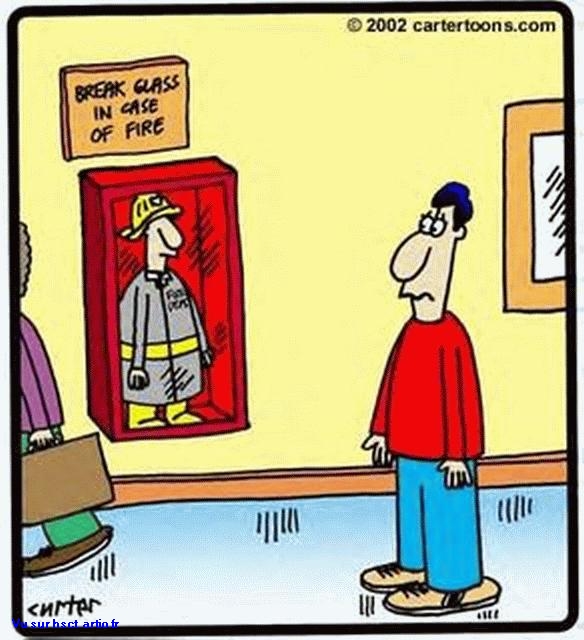 lol travail sécurité humour Incendie Incendie Pompier BD